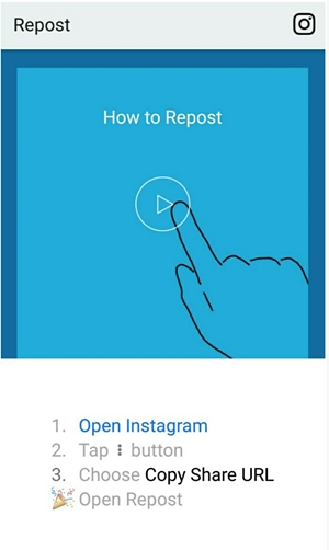 Cara Repost Instagram dengan Captionnya di Android dan IOS 1